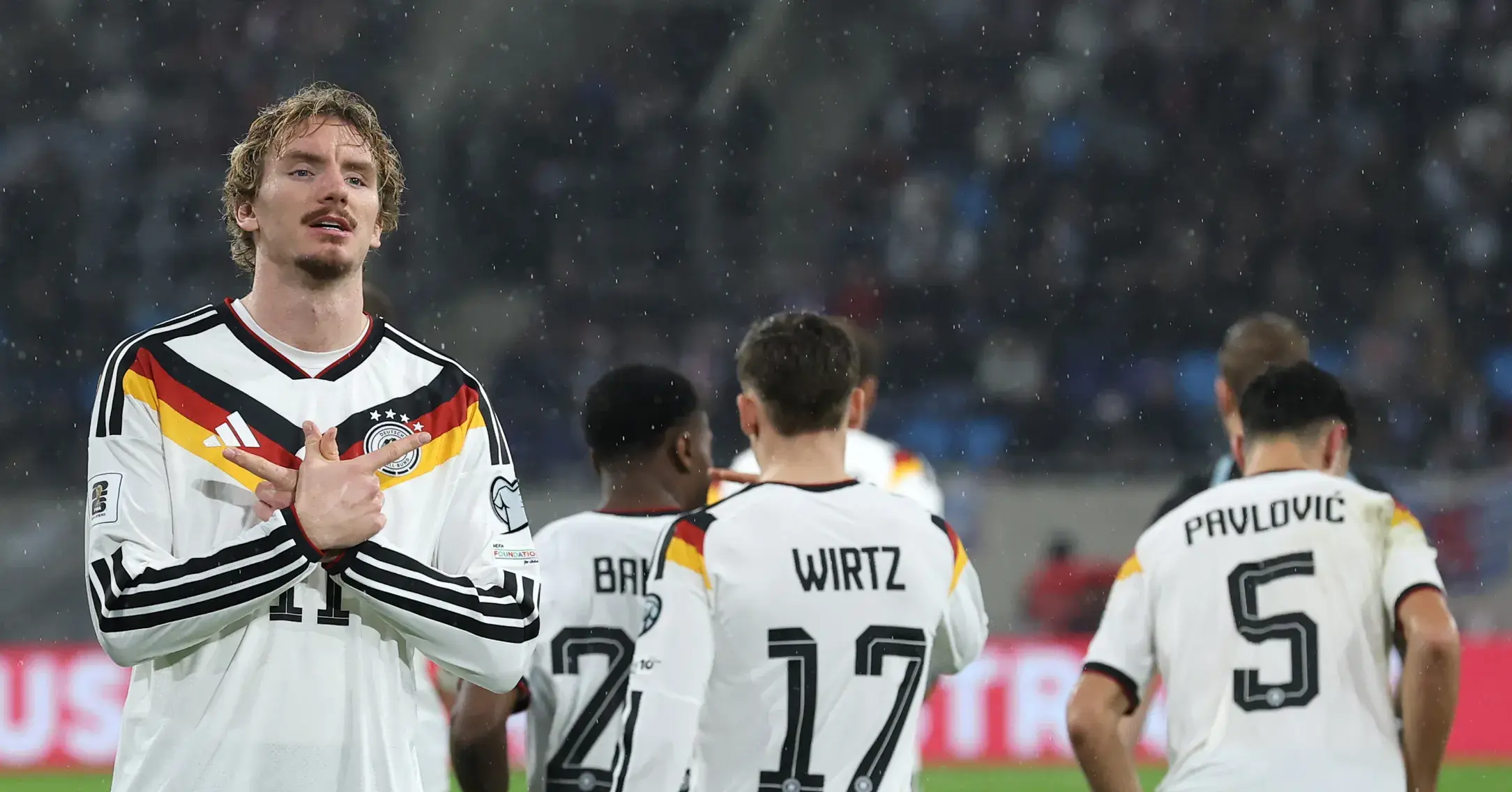 Germany rout Slovakia 6-0 to seize 2026 Worldcup Qualification