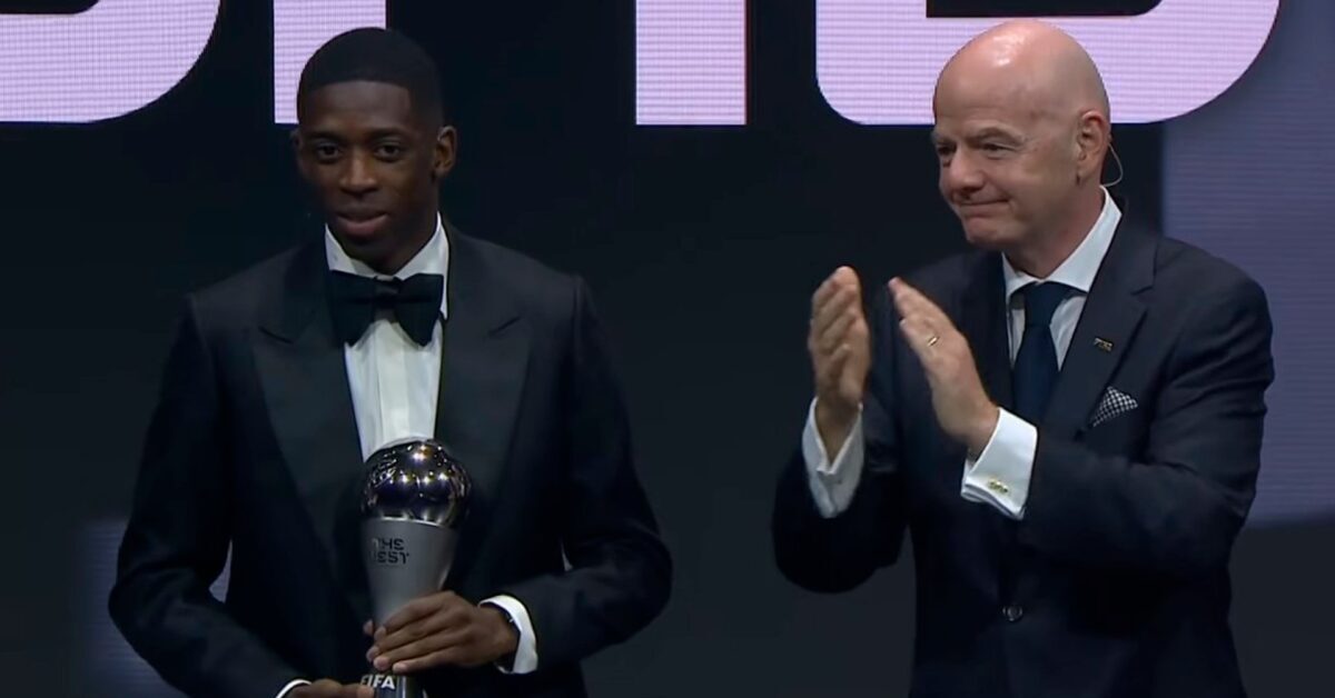 Dembélé Crowned FIFA The Best After Dream PSG Season