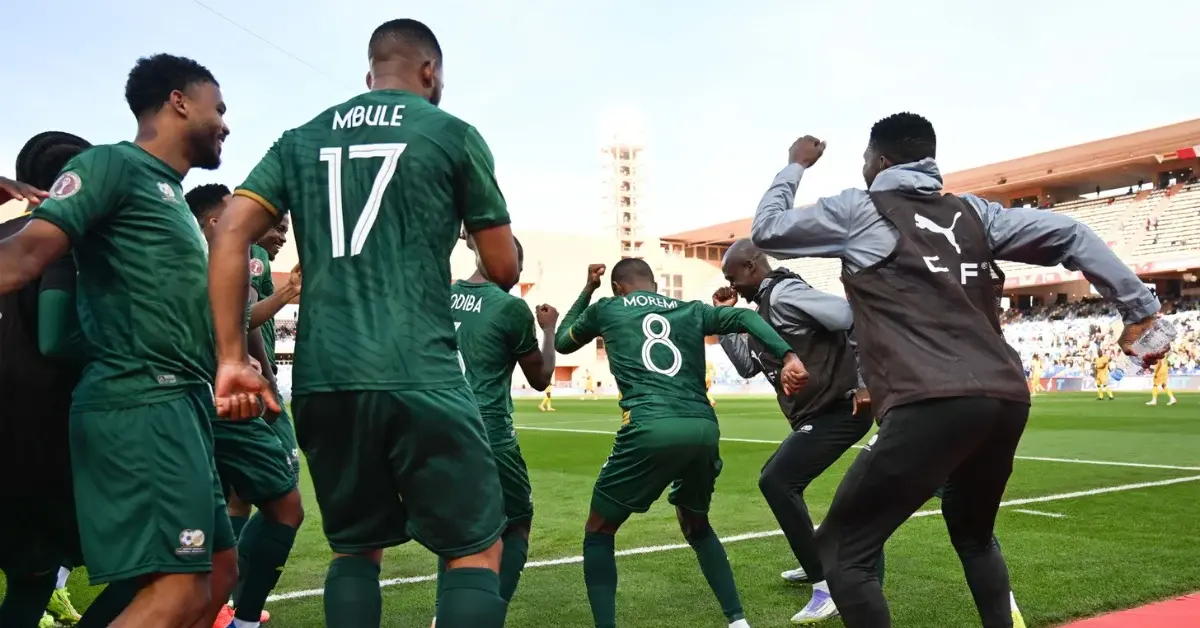 South Africa edge Zimbabwe 3-2 to reach AFCON last 16