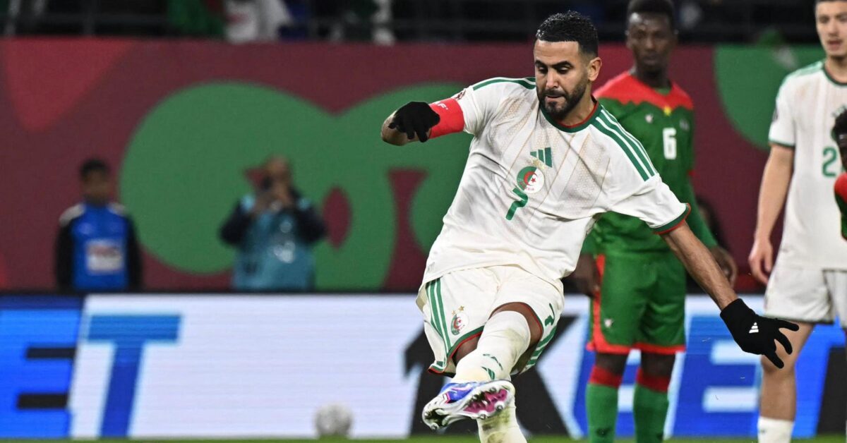 Mahrez Penalty Sends Algeria Into AFCON 2025 Last 16