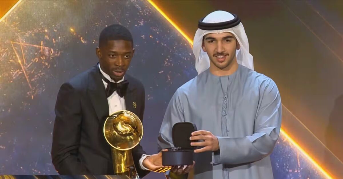 Lamine Yamal wins Globe Soccer Maradona Award 2025