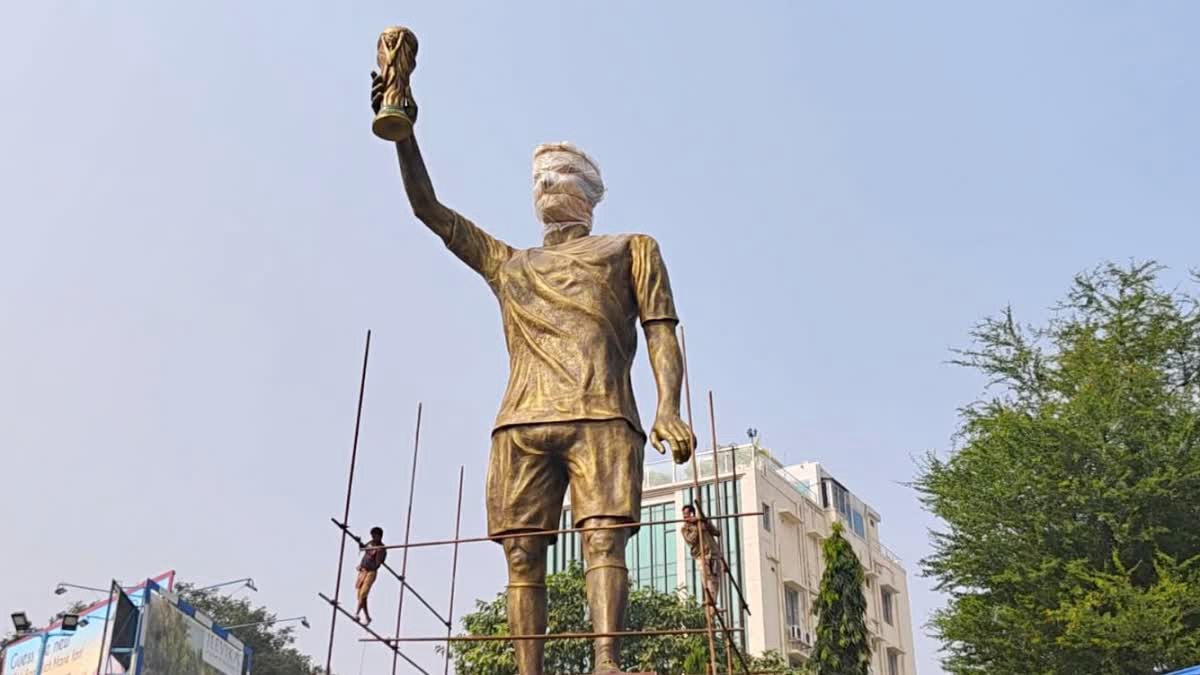 Messi’s 70-Foot Statue to Light Up Kolkata