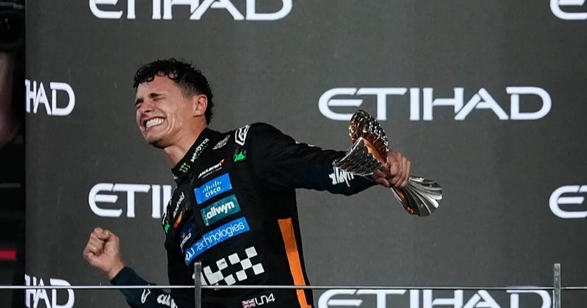Lando Norris seals 2025 F1 crown in Abu Dhabi