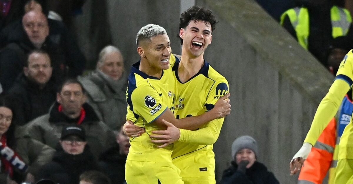 Archie Gray’s first goal seals Spurs win at Palace