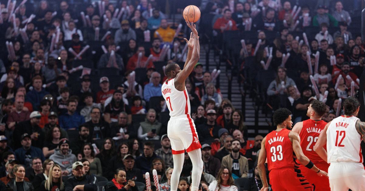 Kevin Durant Jumps to 7th All-Time with Portland 3-Pointer