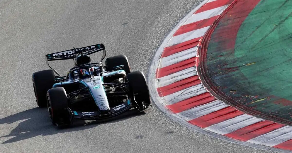 Mercedes 1-2 as Antonelli tops Barcelona Day 3